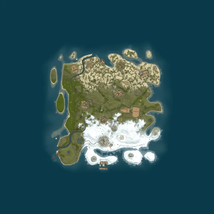 Map of E-SURVIVAL x2 Modded | Solo/Duo/Trio | Mining | Вайп 09.10