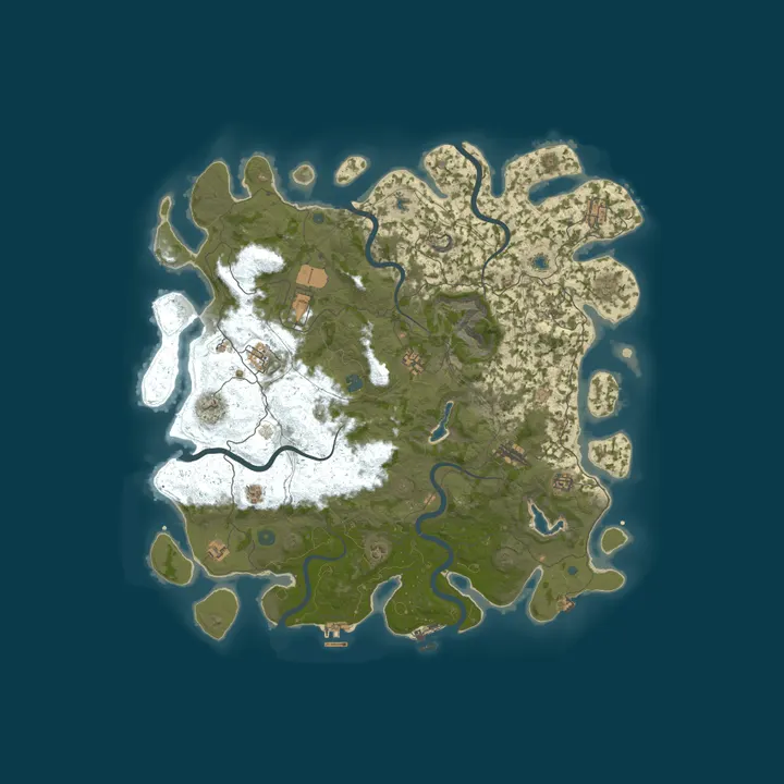 Map of Delimited Gaming Private PvE