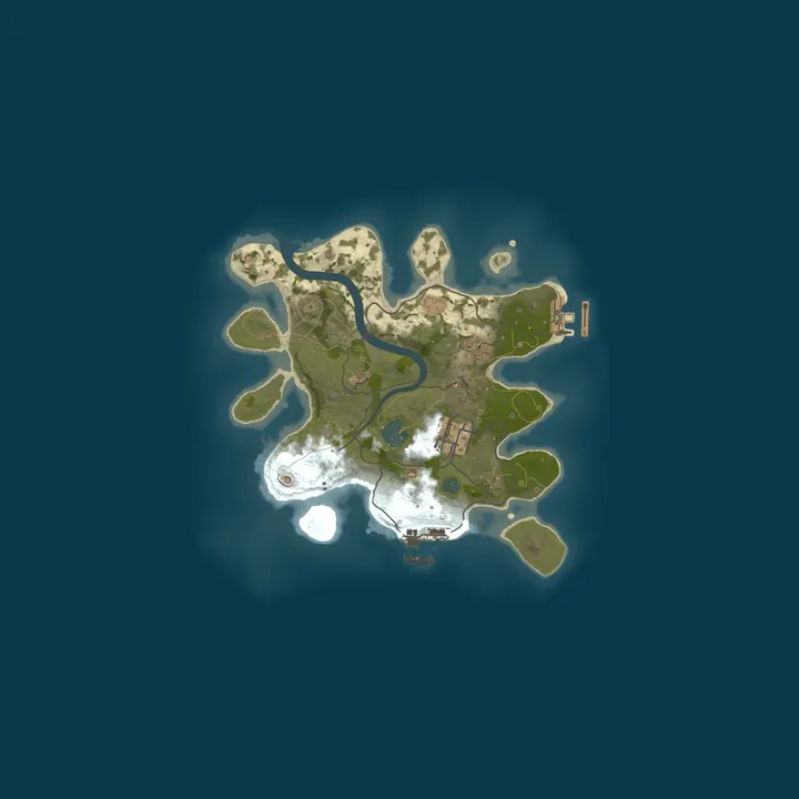 Map of SIlent's PVE Server