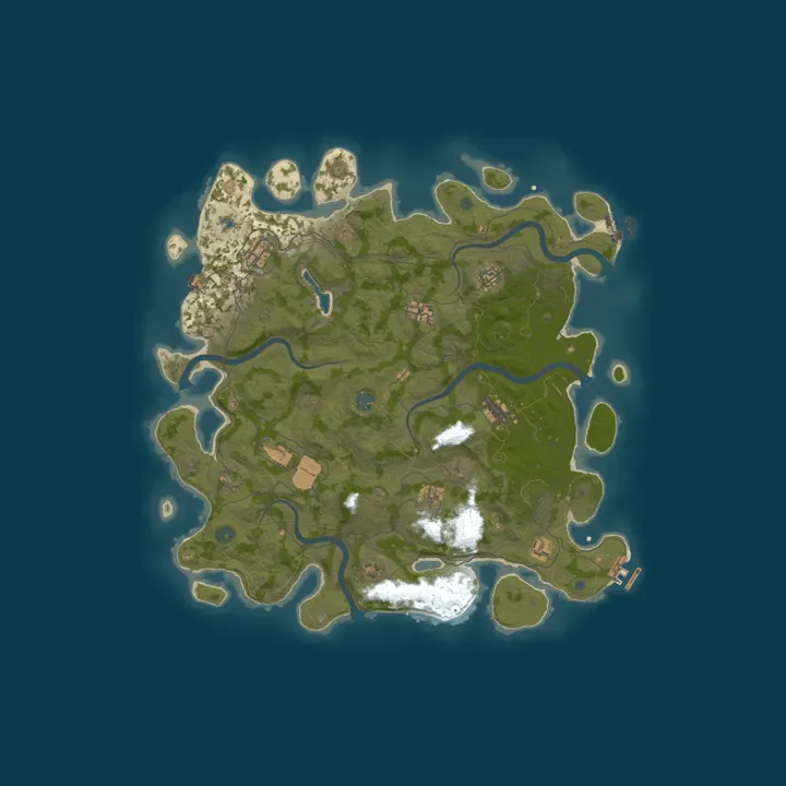 Map of Rose's Server