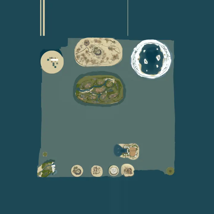 Map of AZIMUTH RUST [AIM TRAINING] [MINIGAME] [MM] [FACE CHECK]