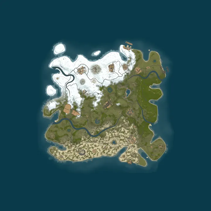 Map of Pl/Eu Polska Rozgrywka noob Friendly Solo Duo Fresh wipe 14.10