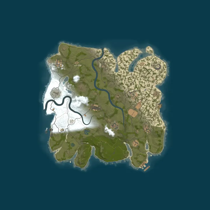 Map of [GUA] VANILLA+ | MAIN | X2 | EU | MAP WIPE 08.10