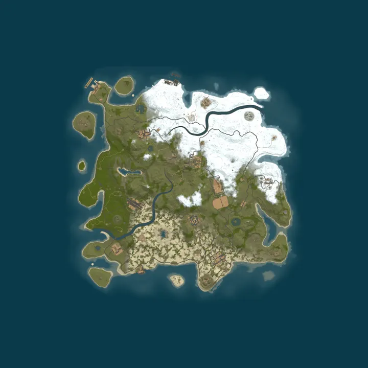Map of kittys test server