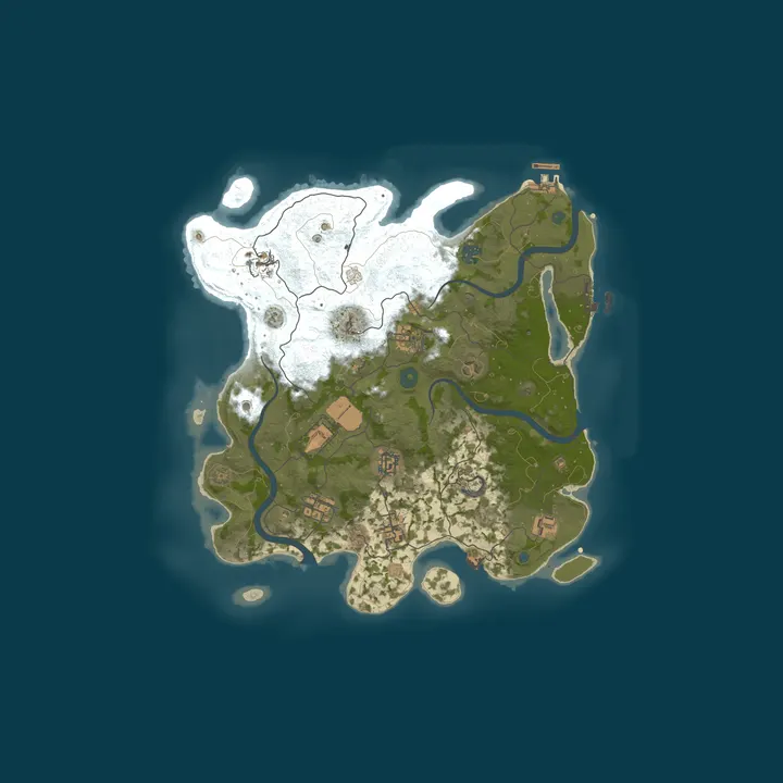 Map of Elysium | Serie Rust