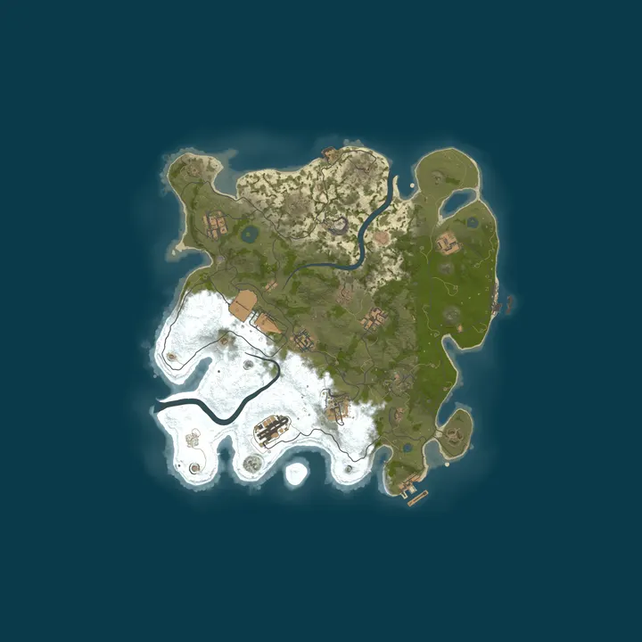 Map of [EU] BrotherHood | 3X Vanilla | Wipe Prizes | Wiped 5d 7h ago