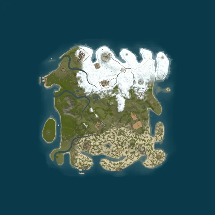 Map of Afterlife Ashlands by AshlandGhost.