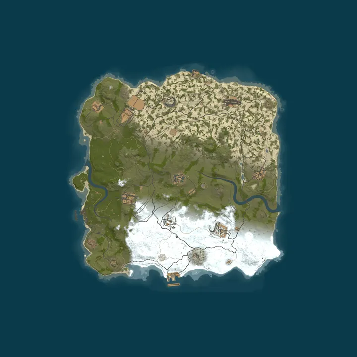 Map of WARBANDITS.GG 3X |Solo/Duo/Trio/Quad/Max5|LootX3| JUST WIPED