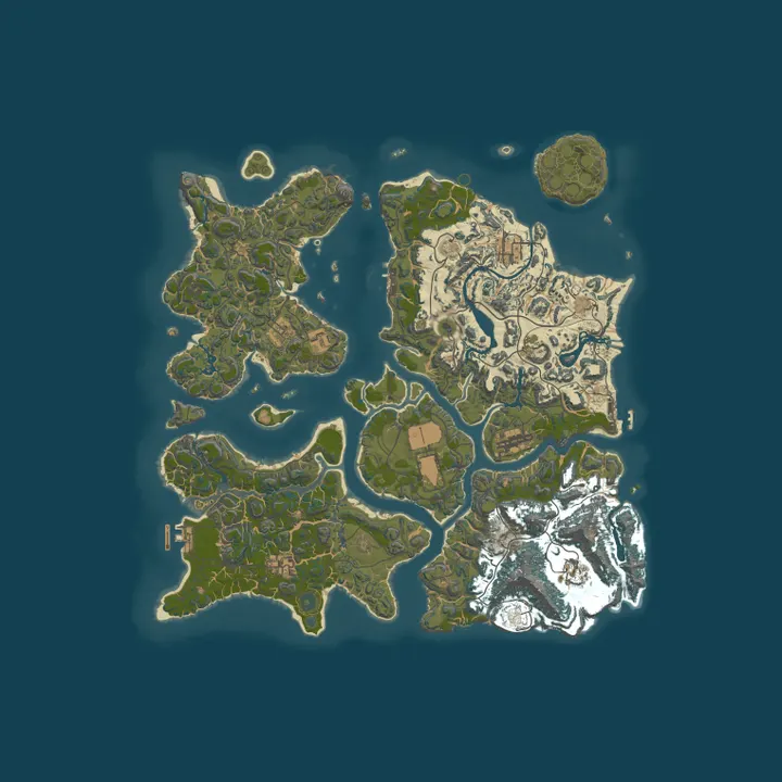 Map of Papis Test Server Main