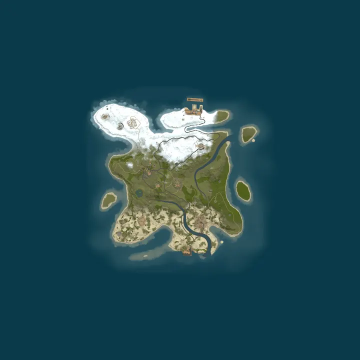 Map of Planet of Apes