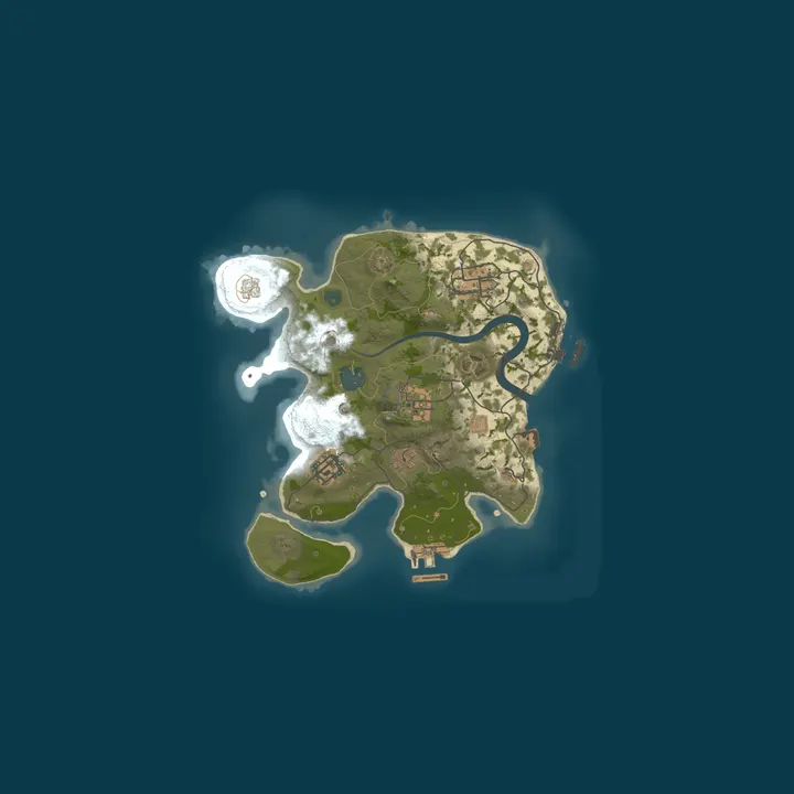 Map of Orange Cat server