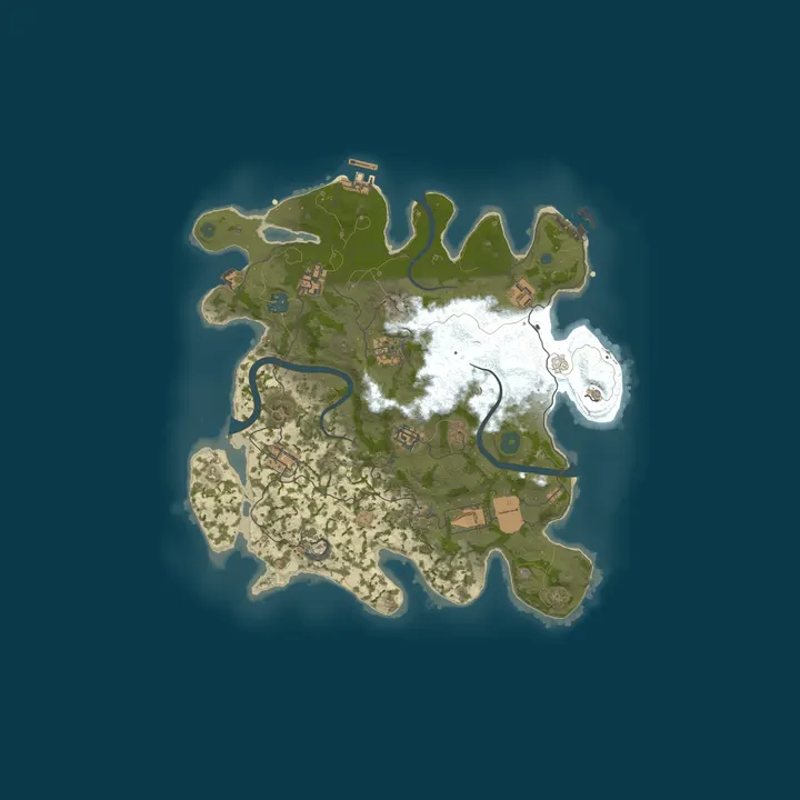 Map of Sovereign Skies - Modded Test