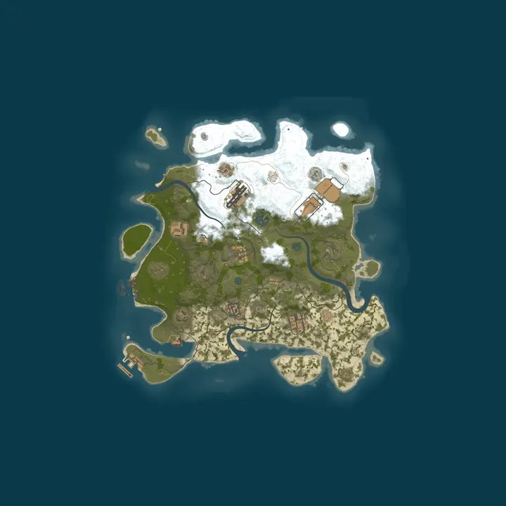 Map of Fox River Rust | Low Pop 2x Solo/Duo | Bi-Weekly Thursdays