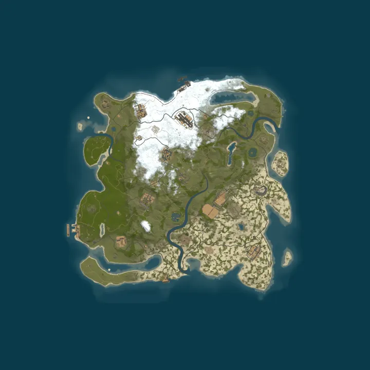 Map of Angry Rooster EU 10x Loot+ |Mymini|PVP| DUO