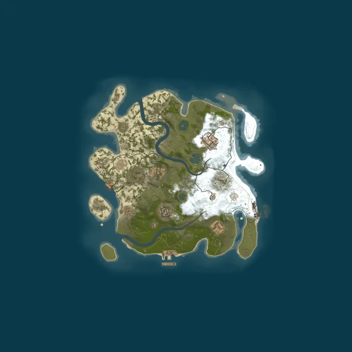 Map of My Untitled Rust Server
