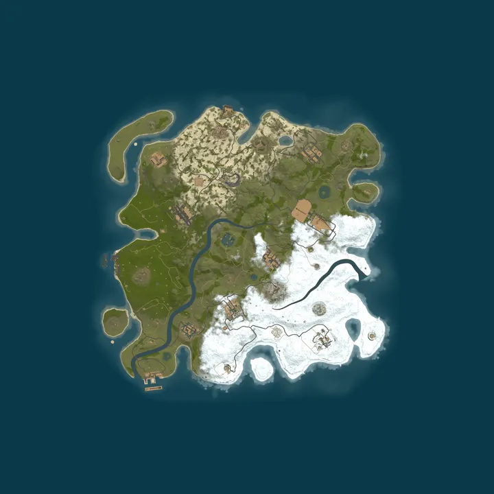 Map of 5x Solo Duo RAID Weekends WorkLife