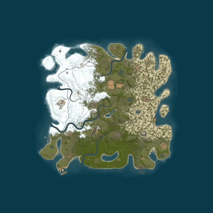 Map of Rumpus Rust | Monthly |