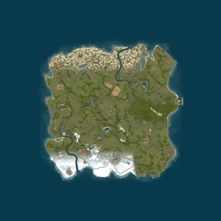 Map of beginer Sever 2.5x farm 1x loot
