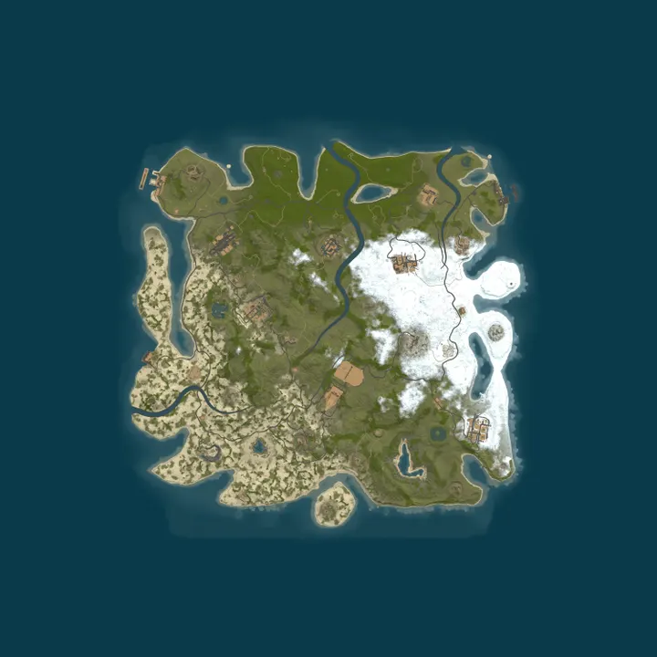 Map of SgtPawPatrol & Ninja Spartans Wasteland