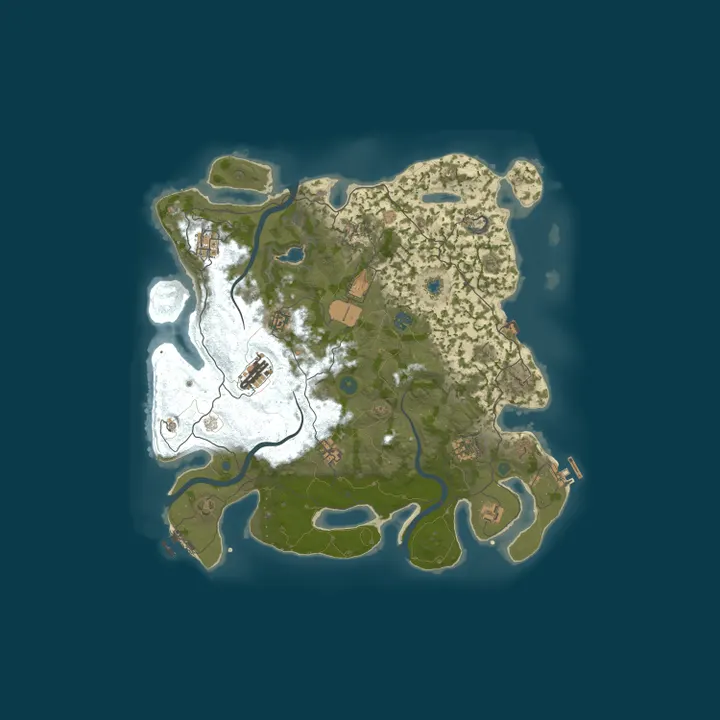 Map of Relaxing Rust | Linux Friendly | 10x | PVE