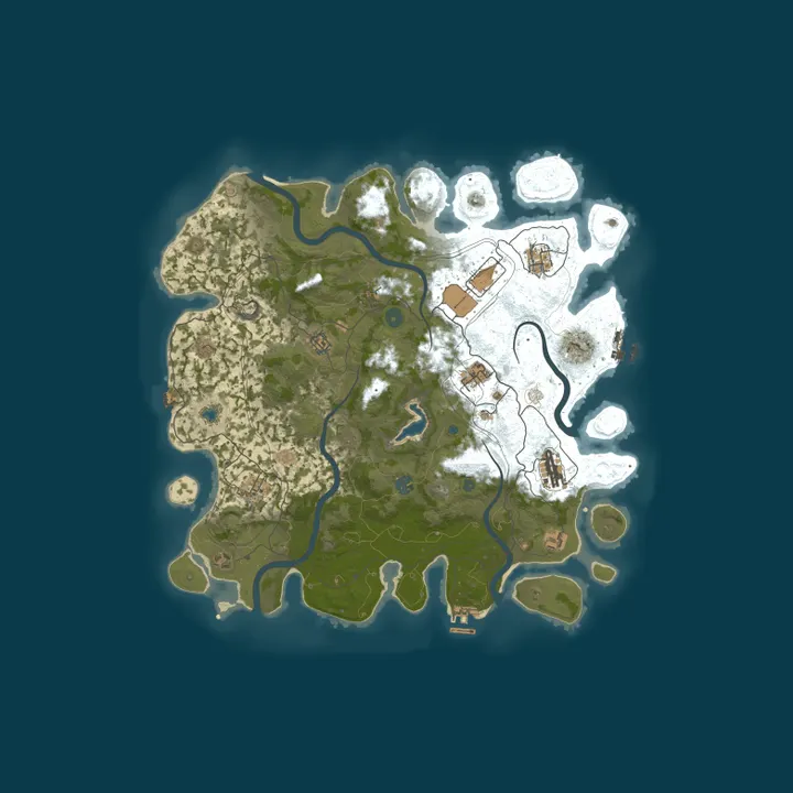 Map of End Of The Line | Noob Friendly | Low Decay | TruePVE until fin