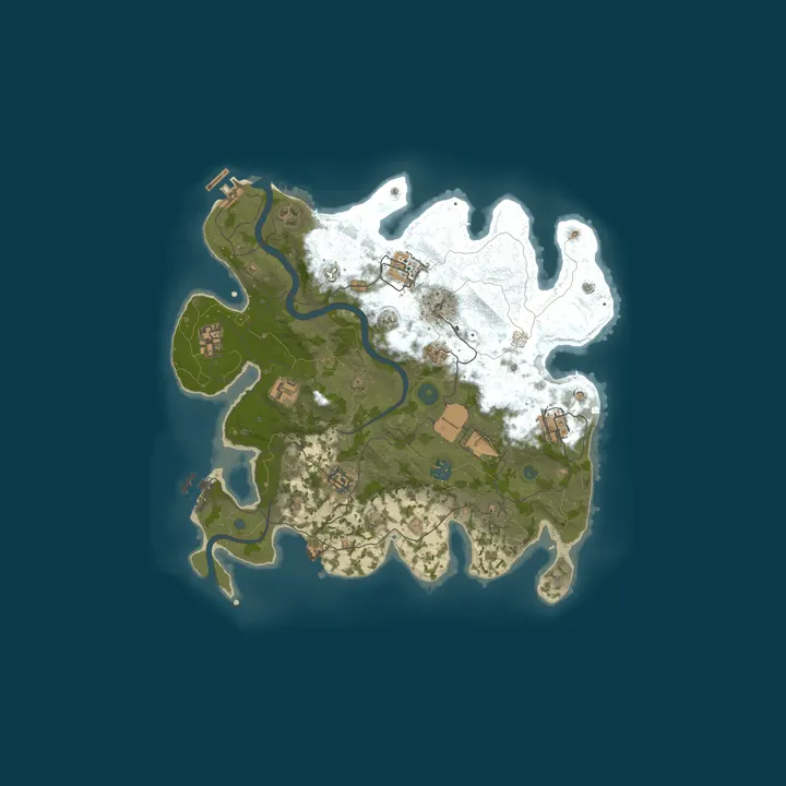 Map of ZV9 Rust