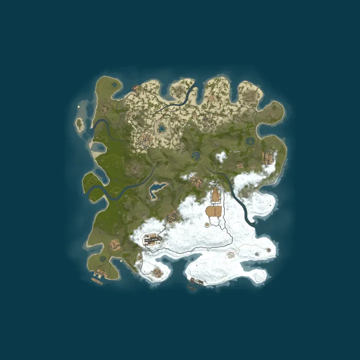 Map of Ramonday's Heavy Metal Rust