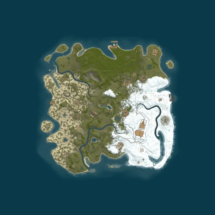 Map of Spoonkid PvE 1.00x | NO KOS | SafeZones | Events