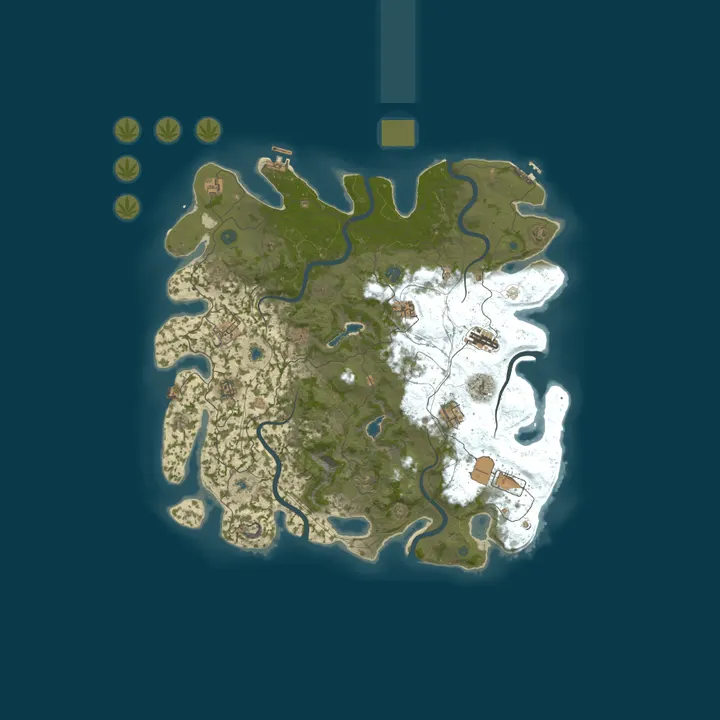 Map of [US] Peace Vibes Exploration -- 2x PvE - Beginners Welcome!