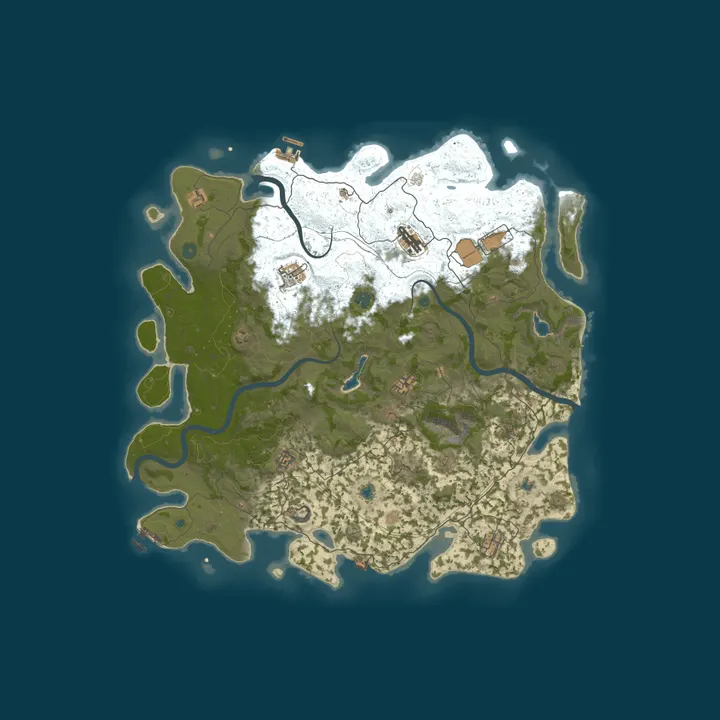 Map of Other Other Rusty Warehouse - Noob Friendly
