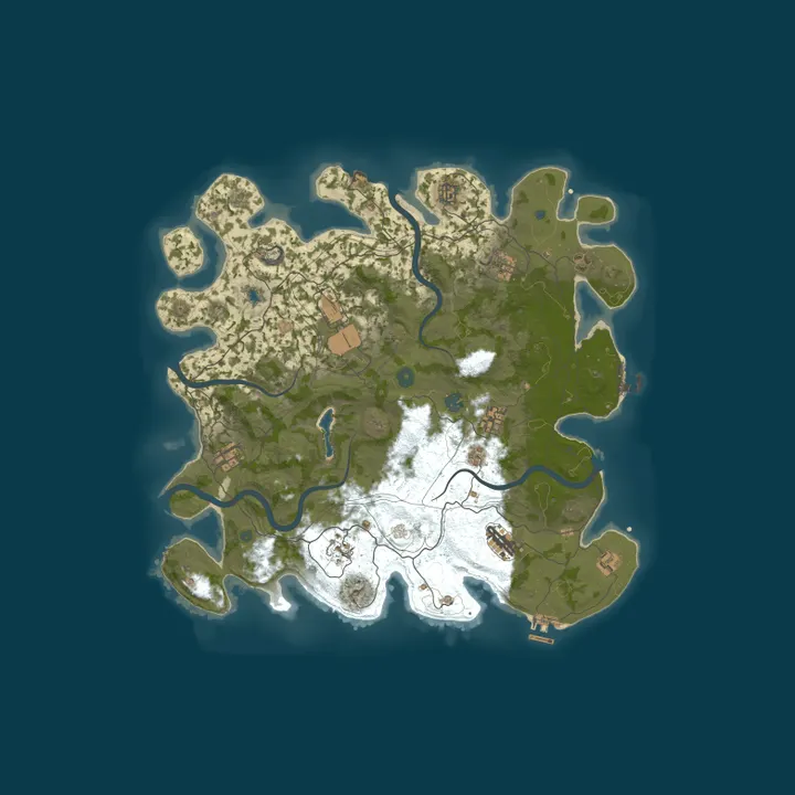 Map of Rusty Feet
