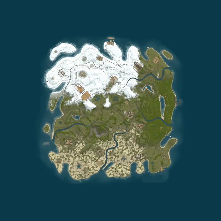 Map of Arcadium Vanilla