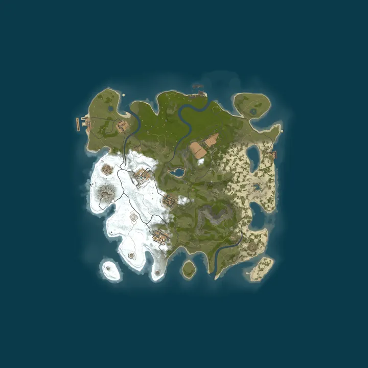 Map of Nuclear US - Vanilla | BiWeekly