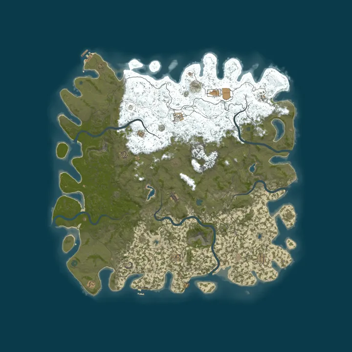 Map of Rust by G-Portal.com