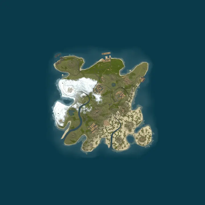 Map of BotWorld ZoneWar - Wiped - 17h ago