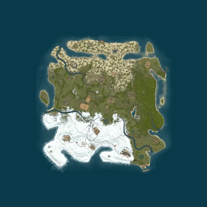 Map of Twisted Traveler X2