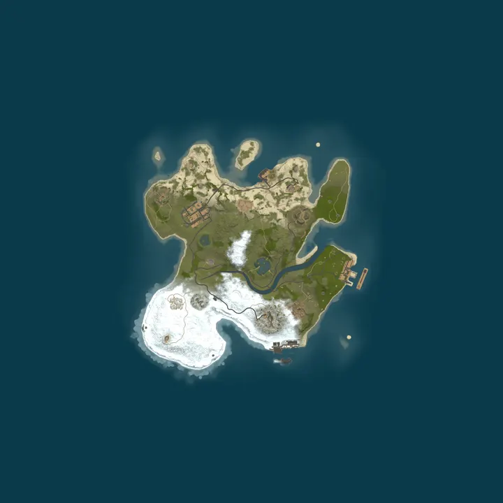Map of Server Локальный Раст Fls