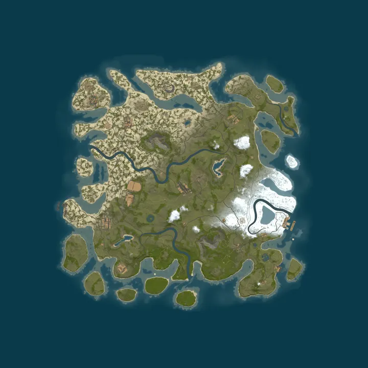 Map of Celestial Rust PvE #1 x5 RAIDABLE BASES|TP|HOMES|KITS|SKINS|+MO