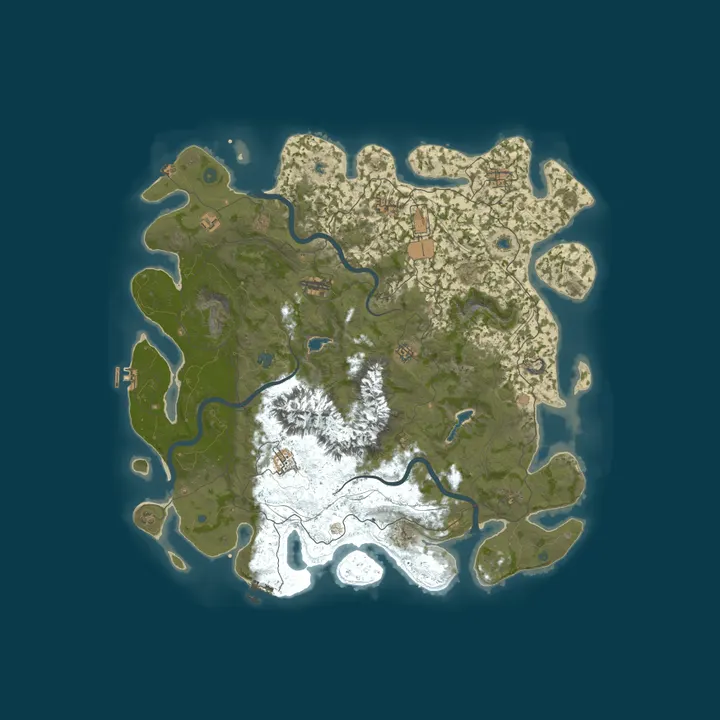 Map of Andrustika Deutschsprachiger PVE Server, Anfängerfreundlich
