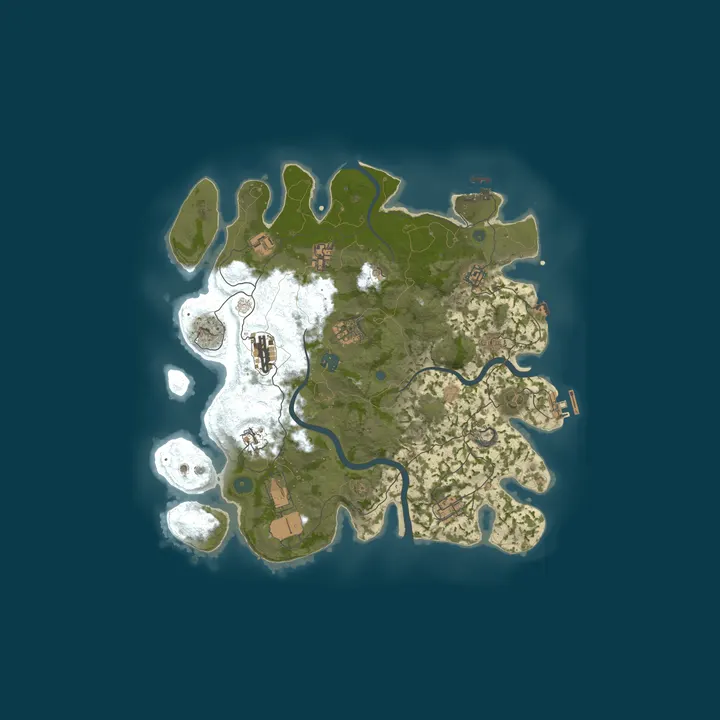 Map of Ямало-Ненецкий