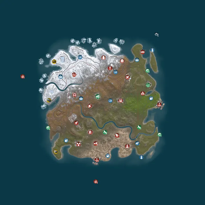 Map of Magic Rust #27 — Vanilla 2x (Monthly) | Pyccкий