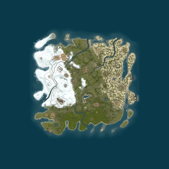 Map of 404 RUST /ДЛЯ НОВИЧКОВ /РУССКИЙ 14.10