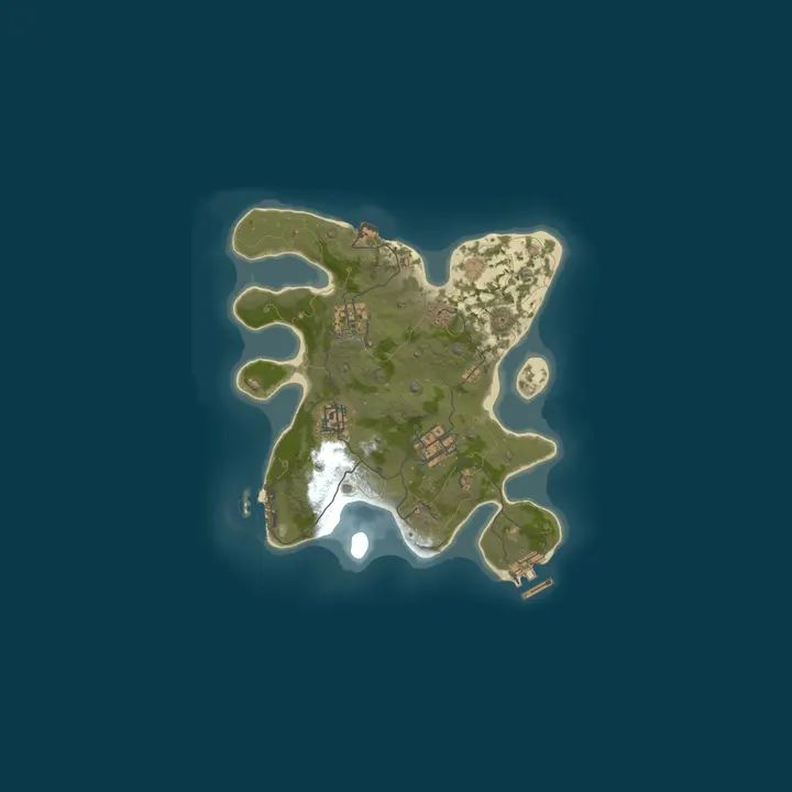 Map of Bestrust Solo/Duo/Trio 2x #8 | NEXT FULLWIPE in 11 hours 14.10
