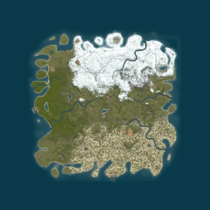 Map of Merry Band of Pirates