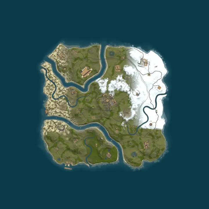 Map of -2stoned | Monthly | Solo/Duos | Beginner Friendly | Low Decay