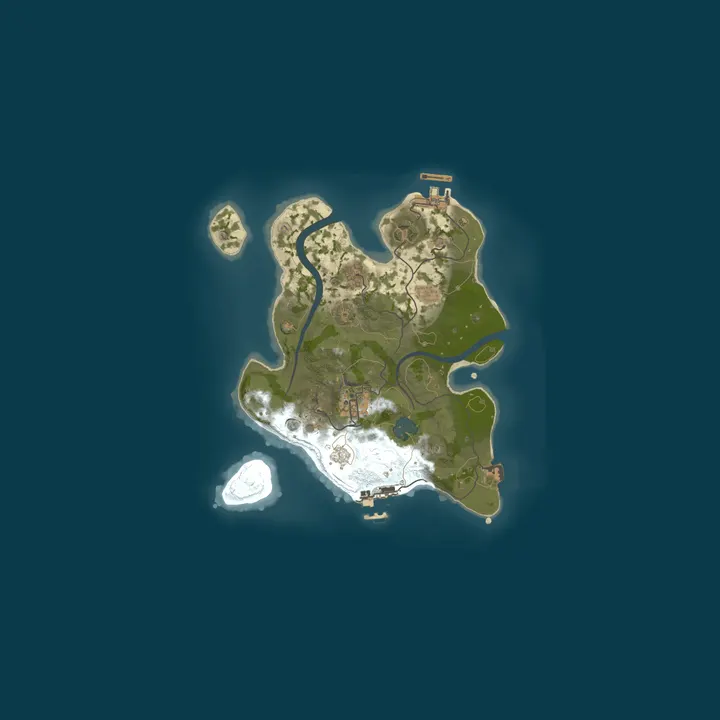 Map of King Rust