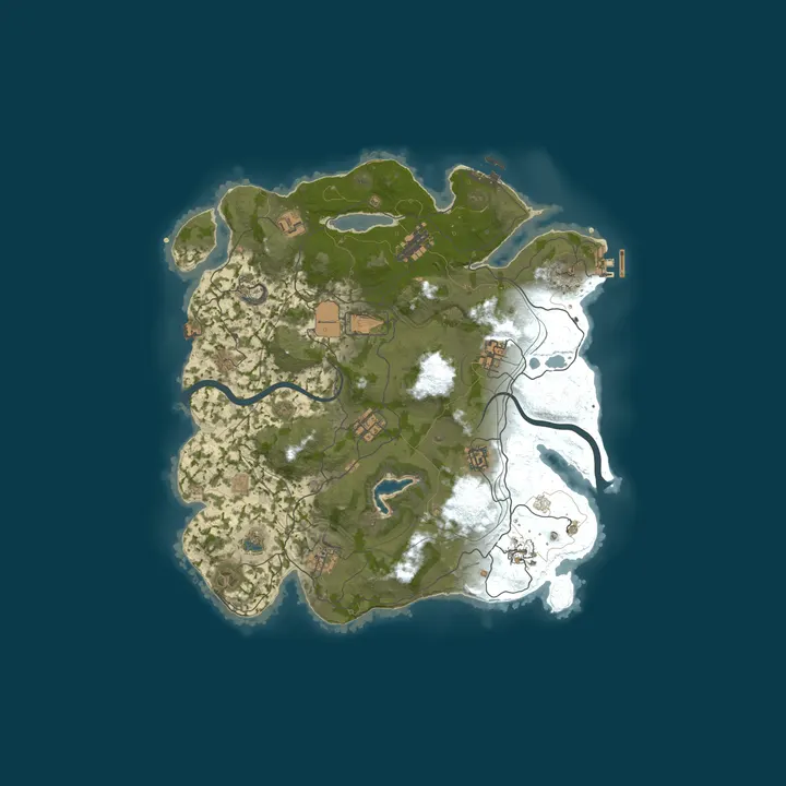 Map of EU Vex.gg 2x Solo/Duo/Trio/Quad|Shared BPs|50% Upkeep|Max 4|x2