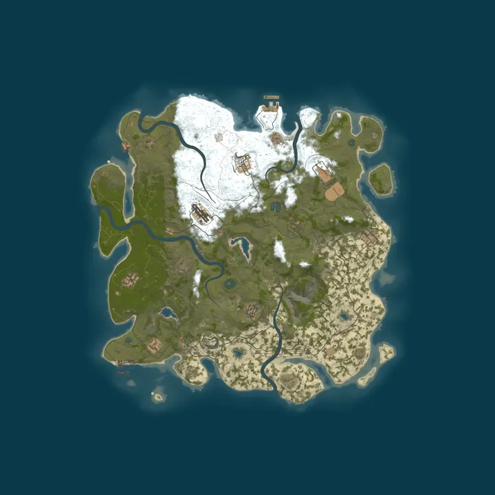 Map of Baumph | Rust | Vanilla