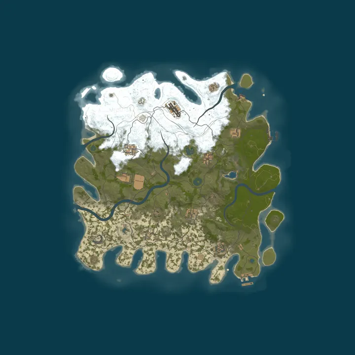 Map of FROSTFIRE - EU | 2X Vanilla+ | NEW SERVER | 11.10