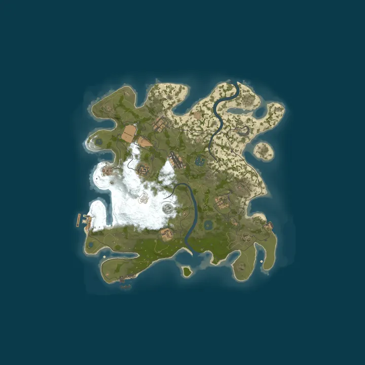 Map of LES TERRES SAUVAGES | PvE FR